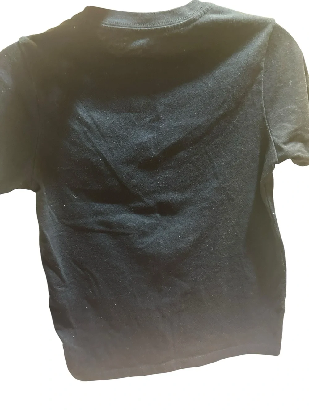 Disney Black Tee with Cream Jack Skellington Graphic